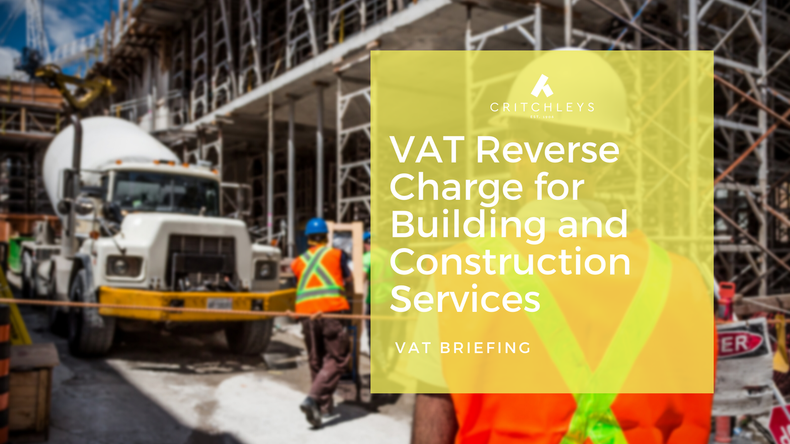 VAT Reverse Charge for Building and Construction Services